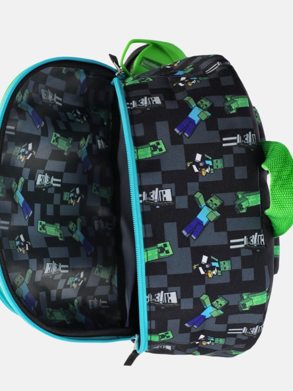 NWT Kids Minecraft Backpack 5-Piece Set includes Bag, Lunch Box, Water Bottle - Picture 4 of 4